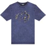 DIESEL Футболка мужская синяя - фото 2