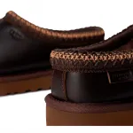 Тапочки Ugg Tasman Leather Regen, черный - фото 4