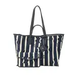 MCM Печатная холщовая сумка с кожаной вставкой - фото