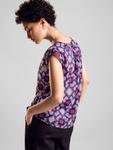 Блузка STREET ONE, сиреневый - фото 3