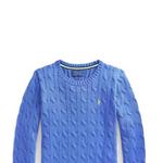 Детский свитер Polo Ralph Lauren, небесно-голубой - фото 8