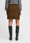 Юбка А-силуэта ICHI, коричневый - фото 6
