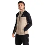 Толстовка Dare2B Substratum III Core Stretch full zip, черный/бежевый - фото