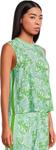 Топ Lilly Pulitzer Anya Top, цвет Cool Mint Catchin Rays Engineered Top - фото 2