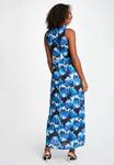 Платье макси PRINTED STRAIGHT - Jersey dress Morgan, синий - фото 2