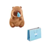 Плюшевая кукла капибара с соплями Nodding Bud Bug - фото