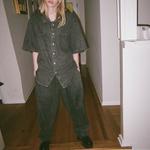 Рубашка унисекс из коллекции Smiley, черная Drew House, черный - фото 5