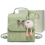 ПУ Пак Обычная Женская JIANGLIDA, Серебро с Подвеской+Подарочный Пакет - фото 3