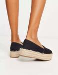 Черные эспадрильи на плоской платформе ASOS Journal - фото 2