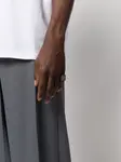 Кольцо с логотипом VETEMENTS, серебяный - фото 2