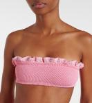 Бикини с рюшами Peggy Hunza G, Milkshake/Pink Gingham - фото 4