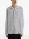 Легкая рубашка в полоску Jil Sander, белый - фото 3