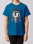 Рубашка watabout.kids Pinguin, Royal Blue - фото 3