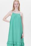 Платье YAS YASPIRA STRAP ANKLE DRESS, Gumdrop Green/Green - фото 4