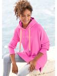 толстовка с капюшоном розового цвета ELBSAND - фото 2