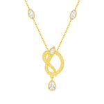 DESIGN CIRCLES Серебряное колье S925 для женщин - фото 2