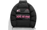 Куртка Pepe The Frog Puffer Unisex, черный - фото 2