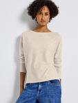 Свитер STREET ONE Dolman, кремовый - фото 2