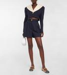 Балетки с блестками Miu Miu, Pirite+Ardesia - фото 2