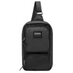 ANTA Тканевая слинг-сумка унисекс базовая черная, Basic Black - фото 2