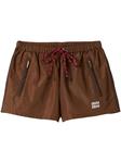 Miu Miu шорты с карманами, коричневый - фото