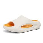 Шлепанцы унисекс Caritesport, бежевый/оранжевый - фото 7