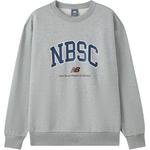 New Balance Серый мужской свитшот - фото