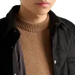 PRADA Стеганая кашемировая рубашка, Black - фото 6