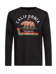 Футболка King Kerosin Langarmshirt California, черный - фото