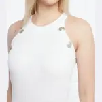 Платье Фибас Silvian Heach, белый - фото 4