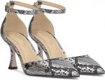 Туфли Jessica Simpson Foxena Pointed Toe Ankle Strap Pump, цвет Chrome Metallic Snake - фото