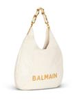 Balmain сумка на плечо 1945 Soft Hobo, белый - фото 5