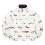 Куртка Supreme GORE-TEX Reversible Polartec Lined Jacket 'Natural Logos', кремовый - фото
