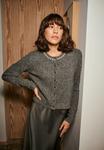 Кардиган Kaffe Cardigan, Grey Melange/Grey - фото