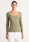 Топ BOSS EDELINE, Green/Dark Grey - фото