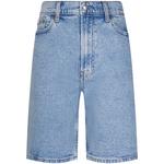 Calvin Klein Джинсовые шорты SS25 мужские джинсовые light blue - фото