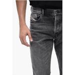 Черные хлопковые джинсы Деним Diesel, Black - фото 3