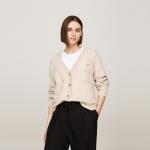 Женский свитер Tommy Hilfiger, Ecru 0F8 - фото 7