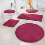 Коврик для ванной Erwin Müller Duschvorlage halbrund Rhodos, фуксия - фото 2