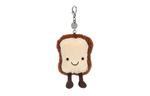Очаровательный брелок для сумки в виде тоста JELLYCAT - фото