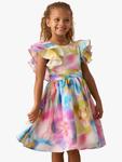 Детское платье с рюшами Angel & Rocket, Multi - фото 4