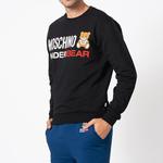 MOSCHINO Свитшот унисекс черный - фото 8