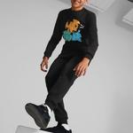 Детские повседневные брюки Puma, цвет Black - фото 3