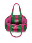Полосатая сумка-тоут PARAMIDONNA Kids, розовый - фото 2
