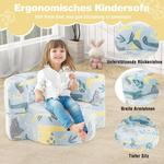 Подушка для сиденья COSTWAY TK32448, синий - фото 3