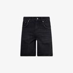 Шорты джинсовые Represent прямого кроя, черный - фото