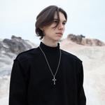 Титановая стальная цепь унисекс COLIMIDA, синий - фото 9