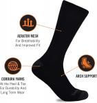 Timberland PRO мужские носки Performance Crew Length, 6 пар, Black - фото 2