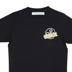 Футболка Off-White Tape Arrows 'Black/Beige', черный - фото 4