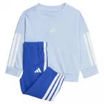 Комплект adidas Essentials 3 Stripes Joggers, синий - фото